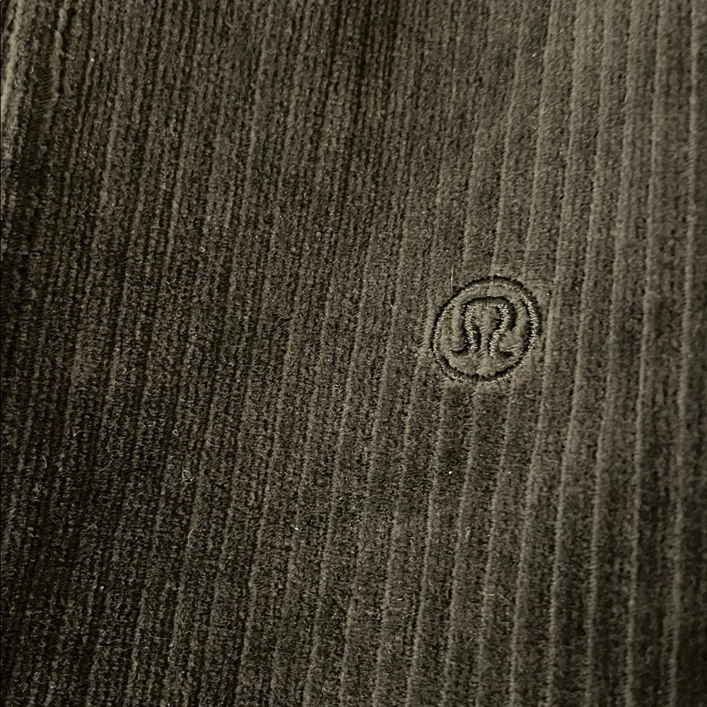 Lululemon Scuba Mid-Rise Wide-Leg Pant *Velvet Cord in Espresso - Picture 5 of 7